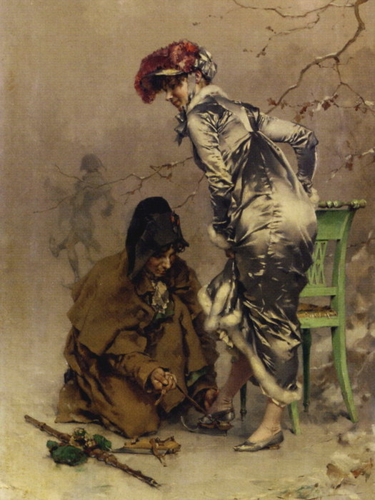 A Winter Escapade by Frederik Hendrik Kaemmerer